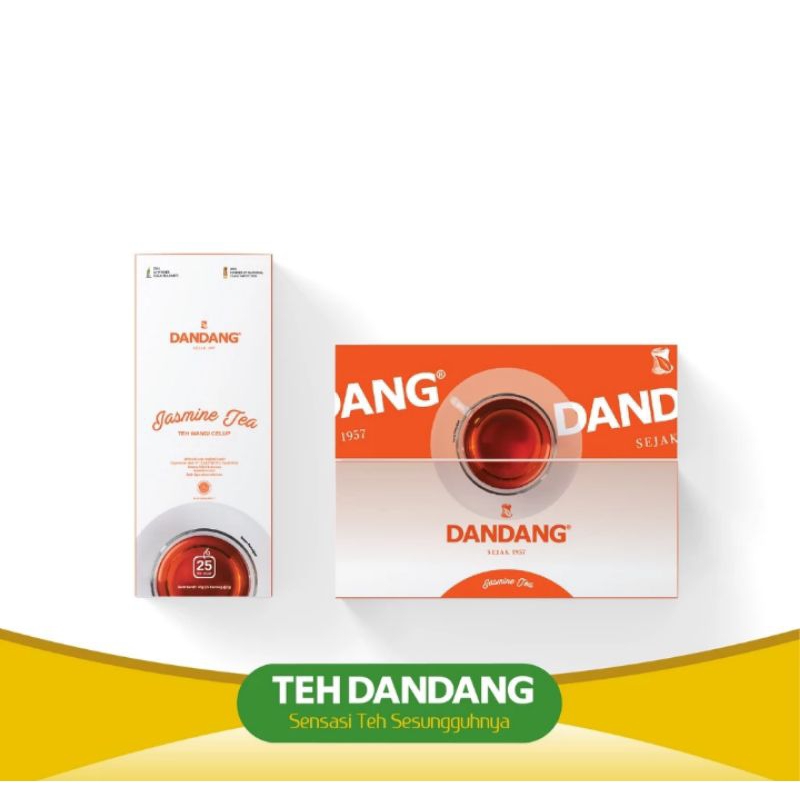 

Teh Dandang Jasmine Tea Celup isi 25 Kantong celup