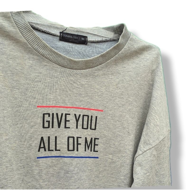 CREWNECK YOUNG MIN2 NE / SWEATSHIRT YOUNG MIN 2 NE / CREWNECK CASUAL JACKET