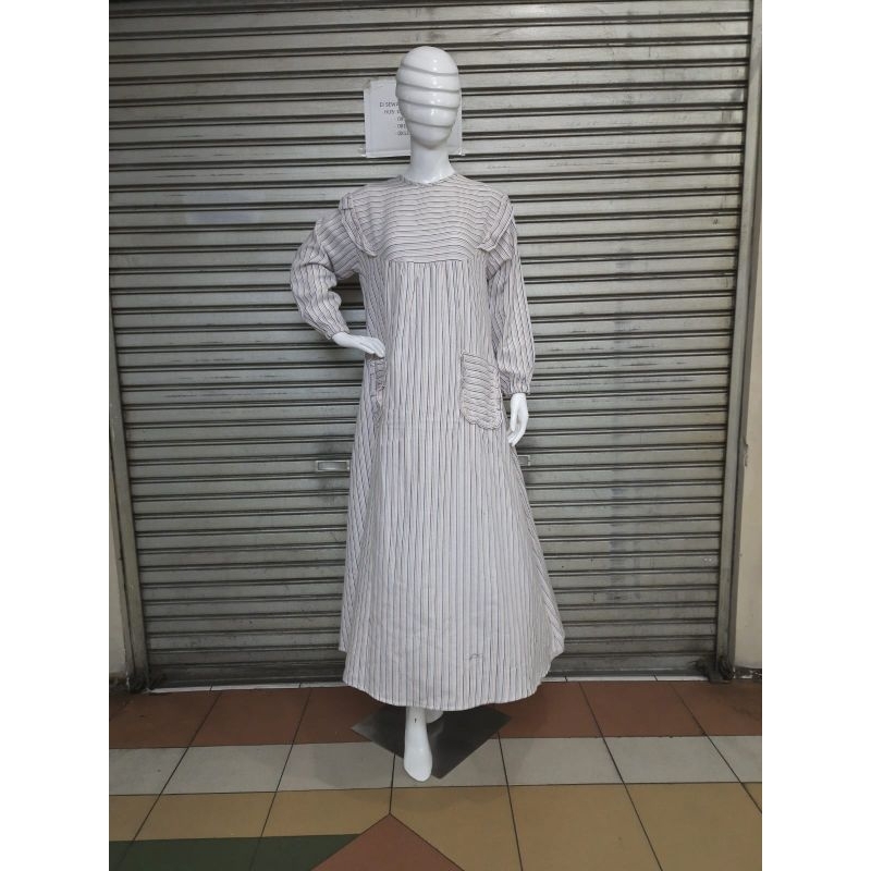 gamis katun flanel import