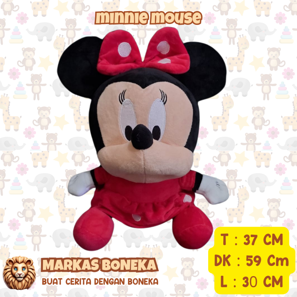 Boneka Mickey Minnie Mouse/Boneka Mickey Mouse/Boneka Minnie Mouse/Boneka Mickey Minnie/Boneka Karak