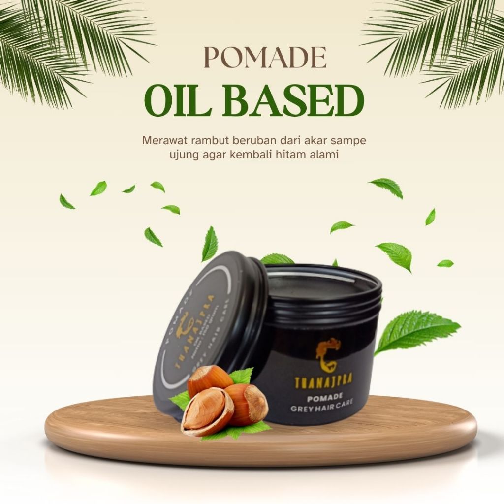 Pomade Minyak Rambut Pria Penghilang uban alami obat anti uban pomade minyak ulin kalimantan