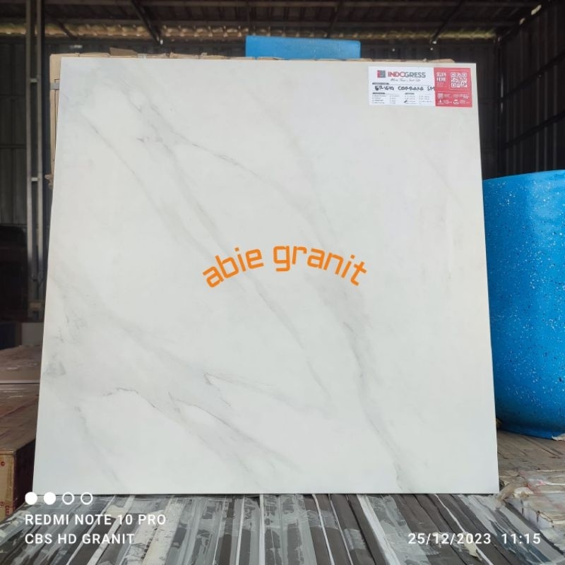 Granit lantai 60x60 grigio carara matt