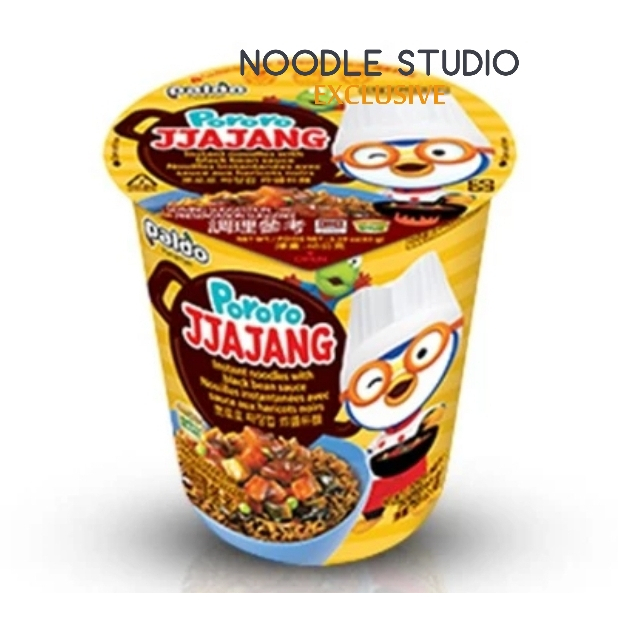 Paldo Pororo Jjajang Jajang Jajangmyeon Jjajangmyeon Cup instant Korea noodles