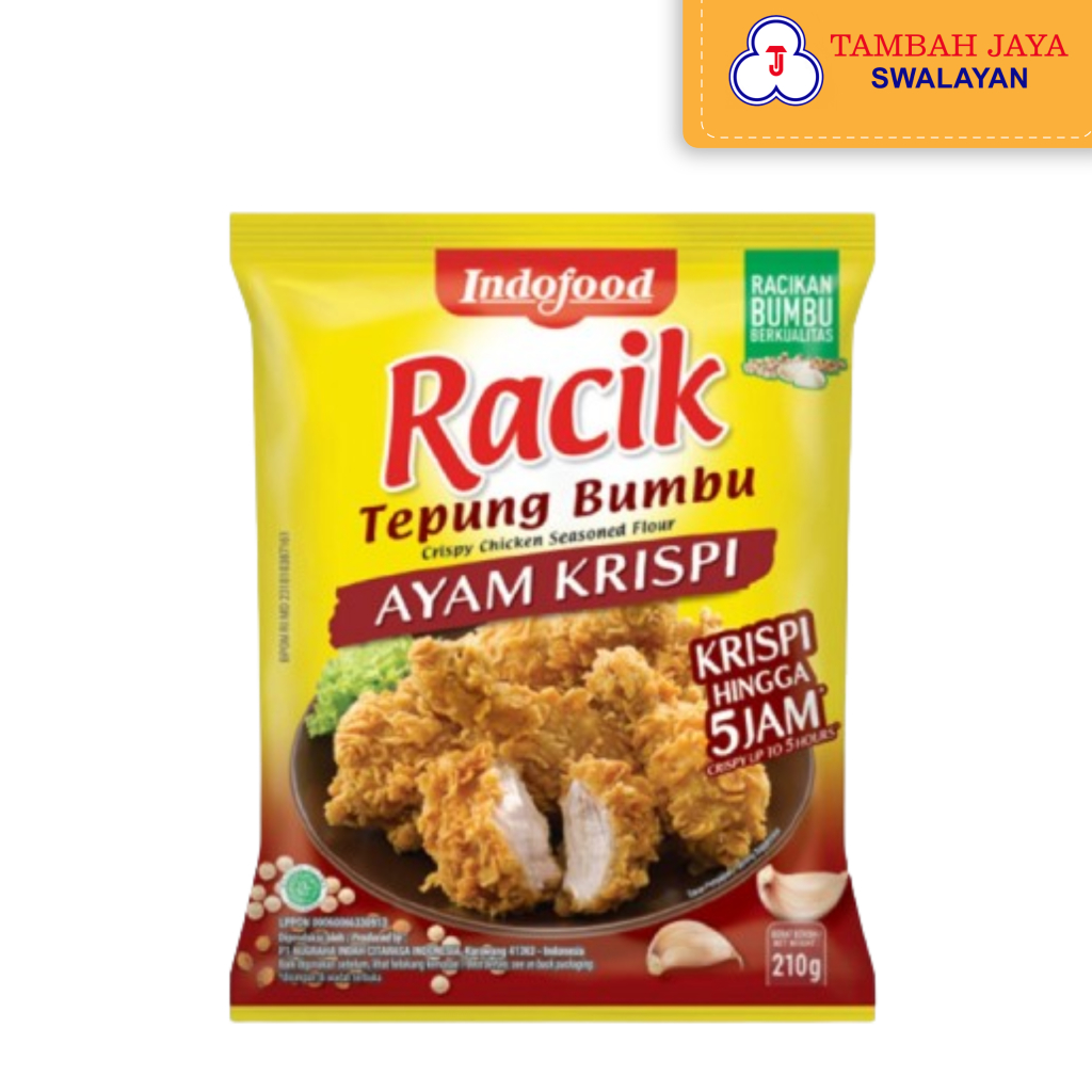 

Racik Tepung Bumbu Ayam Krispi 210gr
