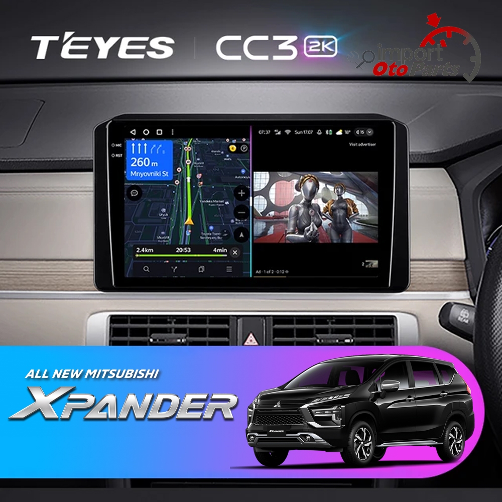Head Unit TEYES CC3 New Xpander 2022+