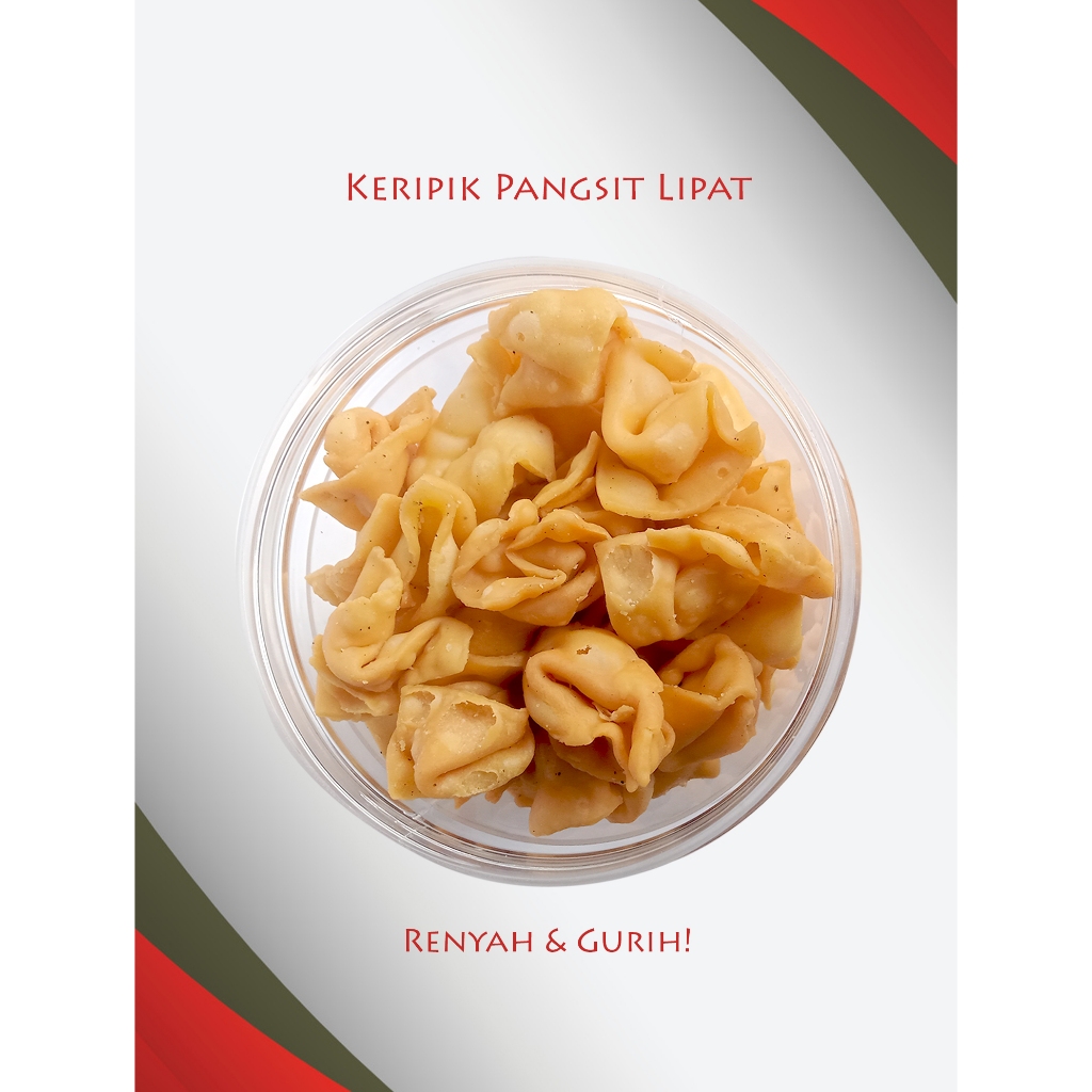

Keripik Pangsit Lipat Mini 250gr