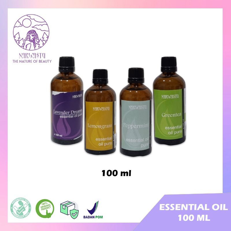 Essential Oil Pure Sandalwood 100 ml Narwastu