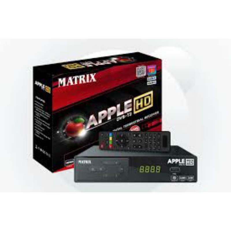Set top box Matrix Apple Merah