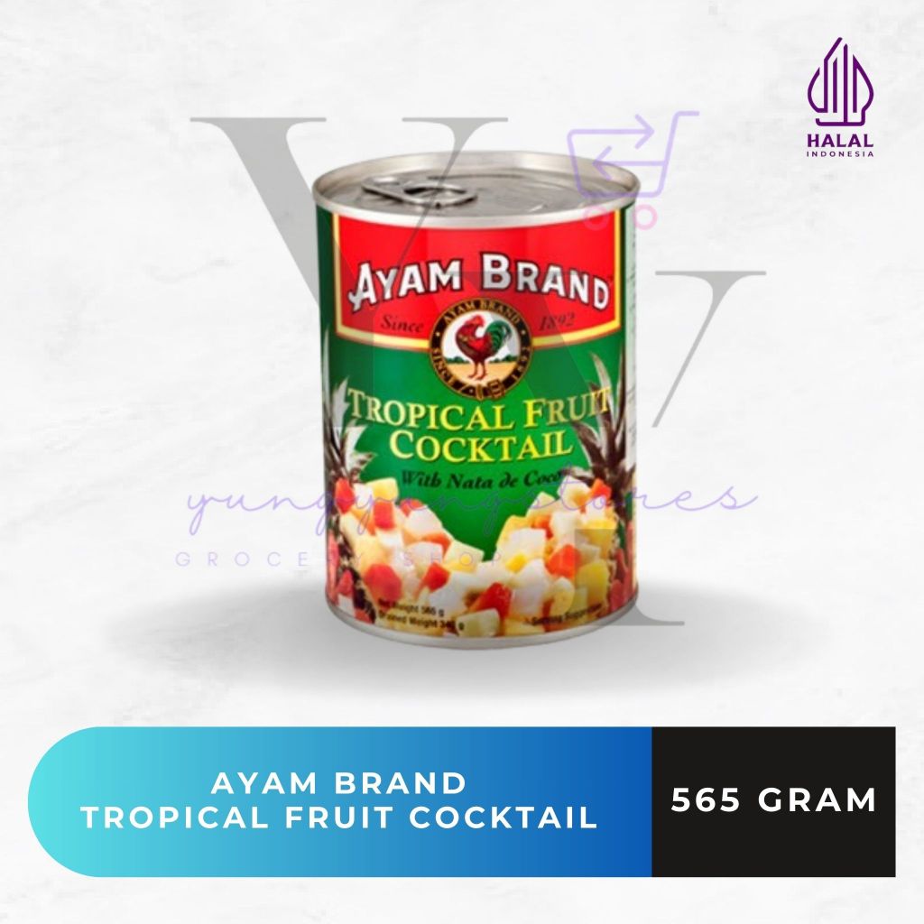 

Ayam Brand Tropical Fruit Cocktail in Heavy Syrup 565 gram