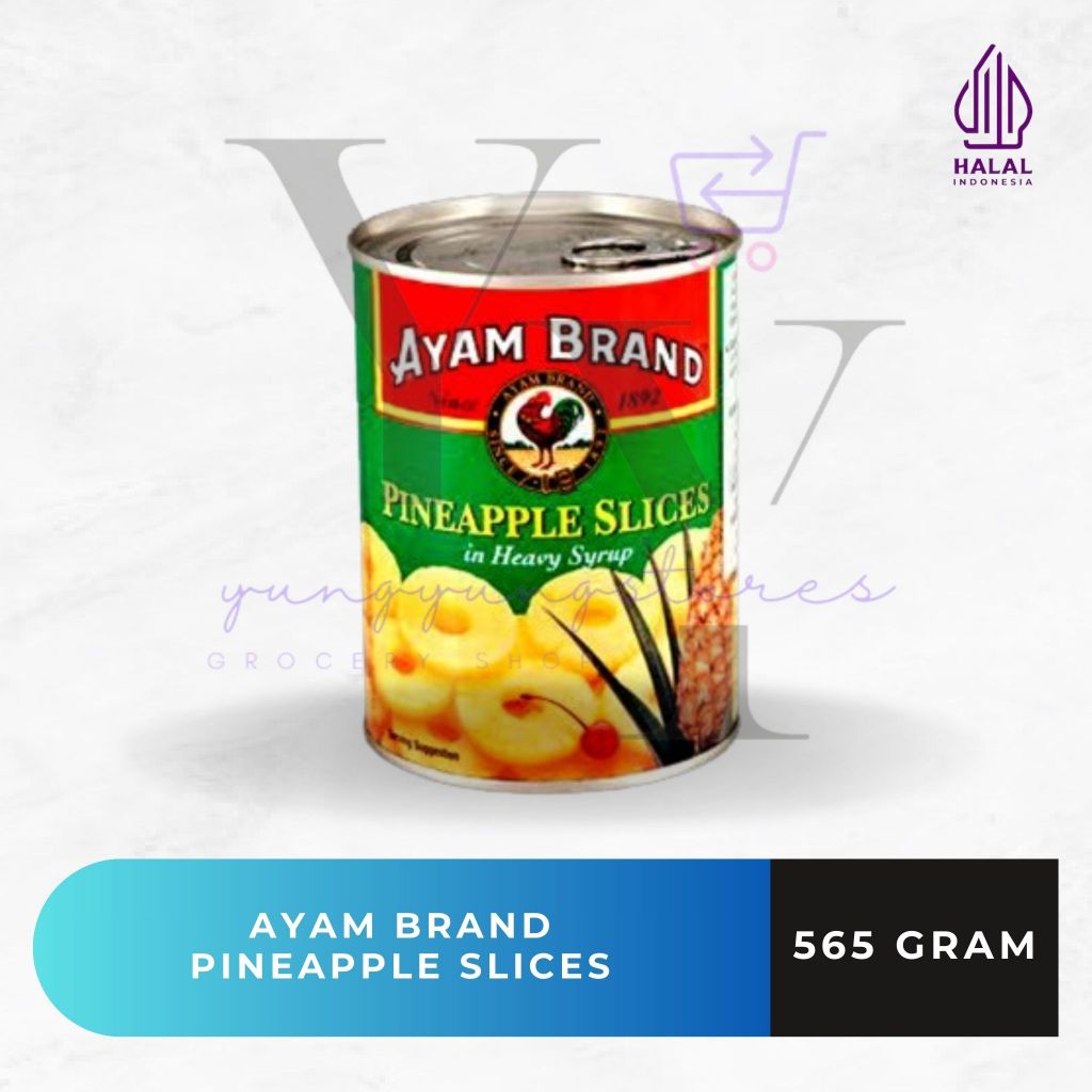 

Ayam Brand Pineapple Slices in Heavy Syrup 565 gram