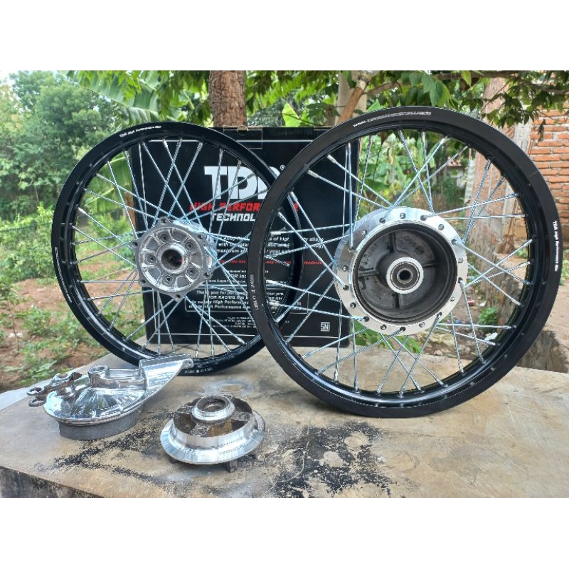 velg roda set TDR RACING pnp gl mp tiger tilam tilas , tromol pakai mp mono original full kinclong