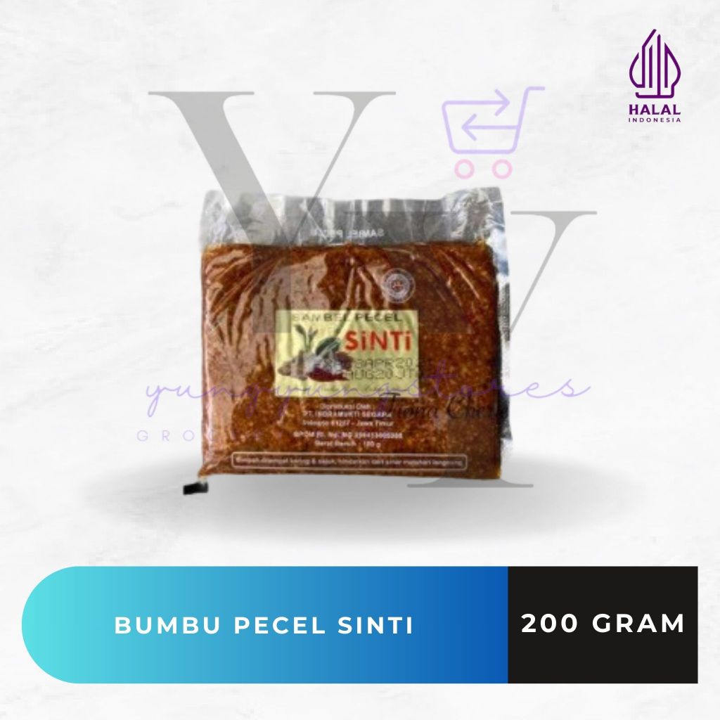 

Sambel / Bumbu Pecel Cap Sinti 200 gram