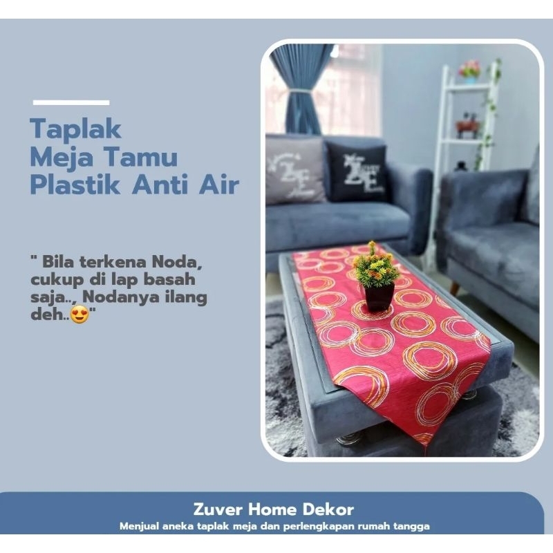 Taplak Meja Tamu Plastik