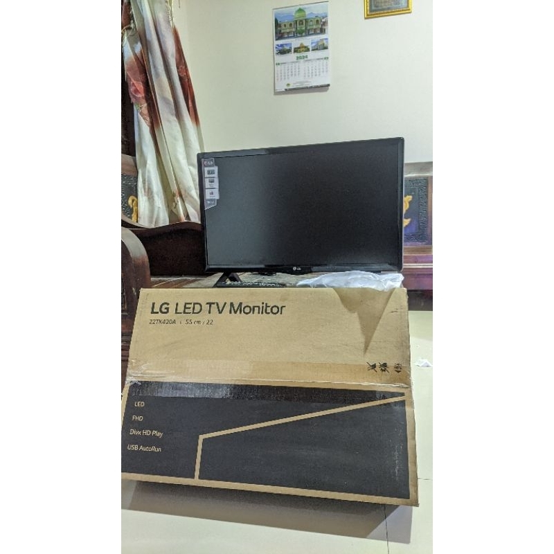 LG monitor tv analog ukuran 22 inch