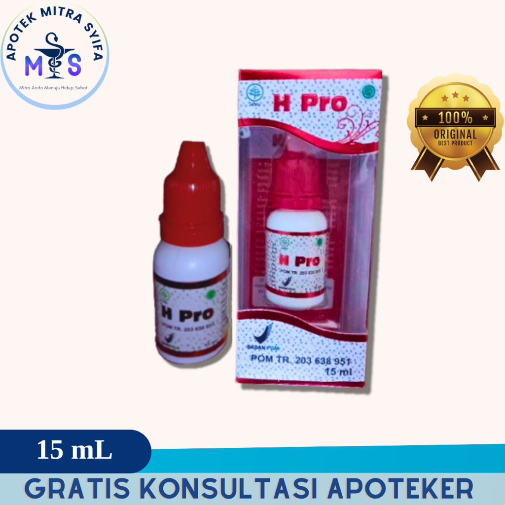 H-Pro Jamu Tetes Botol 15 mL