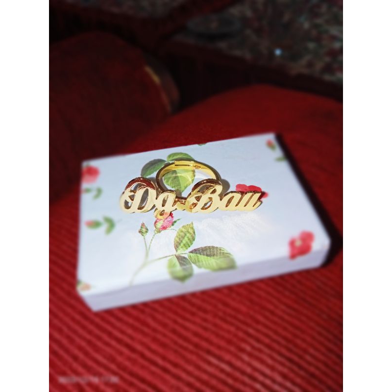 cincin ukir nama