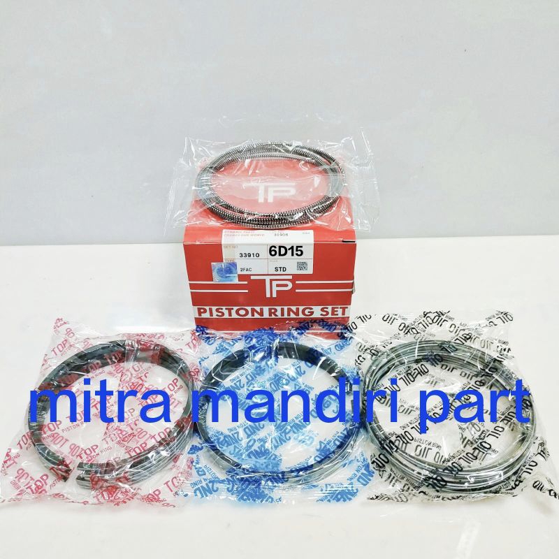 RING PISTON RING SEHER FUSO FIGHTER FM 6D15 ASLI TP JAPAN