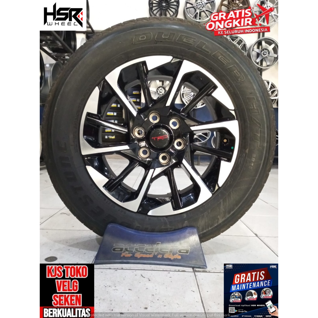 MENJUAL VELG OEM SECOND TERMURAH BERKUALITAS BUAT MOBIL FORTUNER PAJERO HYUNDA H1 HILUX DOBLE MODEL 