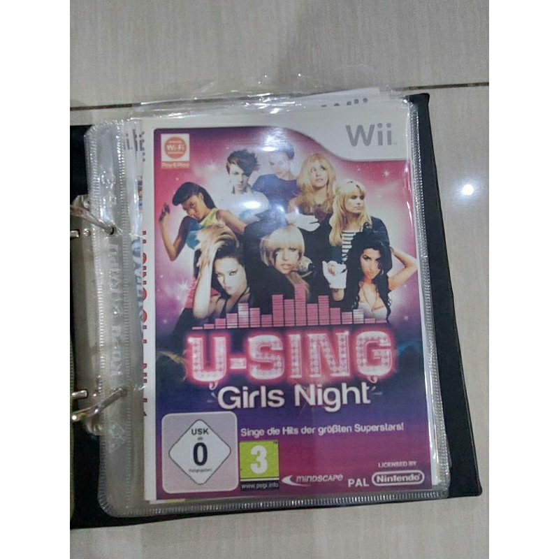 KASET GAME NINTENDO WII - U SING GIRLS NIGHT