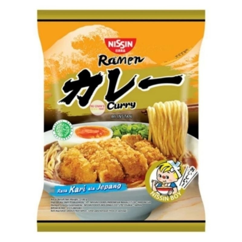 

Nissin Mikuya Ramen Mie Instan Kuah Rasa Curry Jepang isi 100 gram