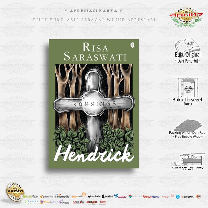 NOVEL HENDRICK - Penulis: Risa Saraswati , Penerbit: Bukune