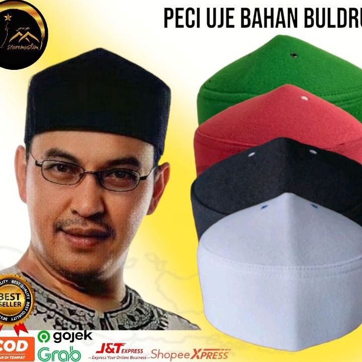 MEGA SALE Peci uje  peci mesir  peci polos  peci putih peci polos hitam kopiah songkok