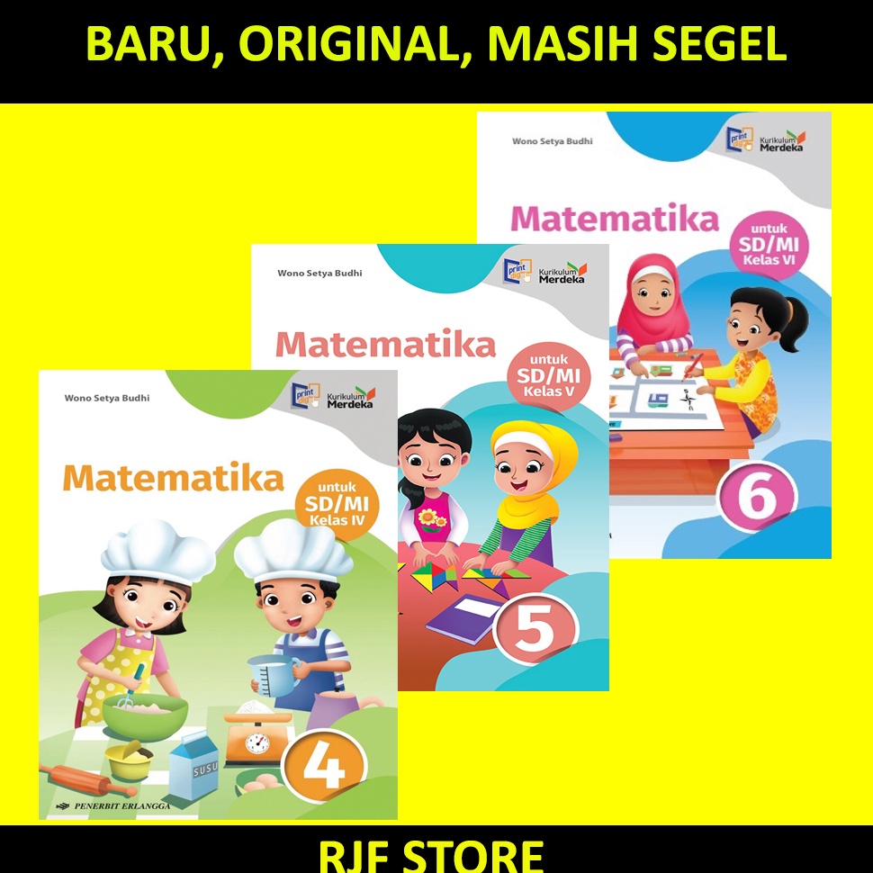 

Murah MATEMATIKA SDMI KLS456KM PLUS KUNCI JAWABAN KMN