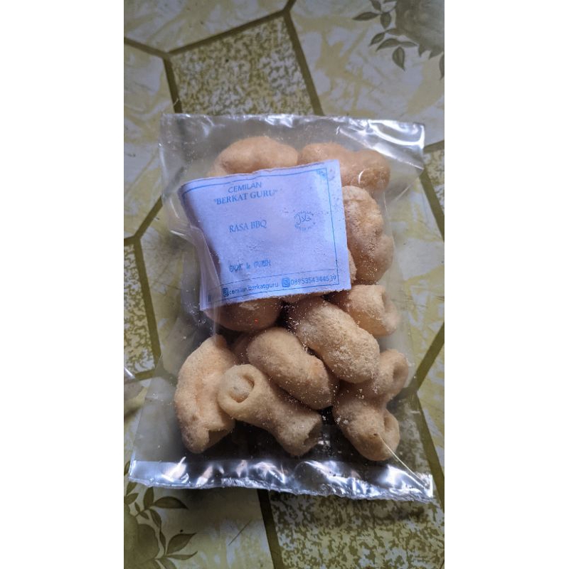 

kerupuk makaroni rasa balado dan bbq