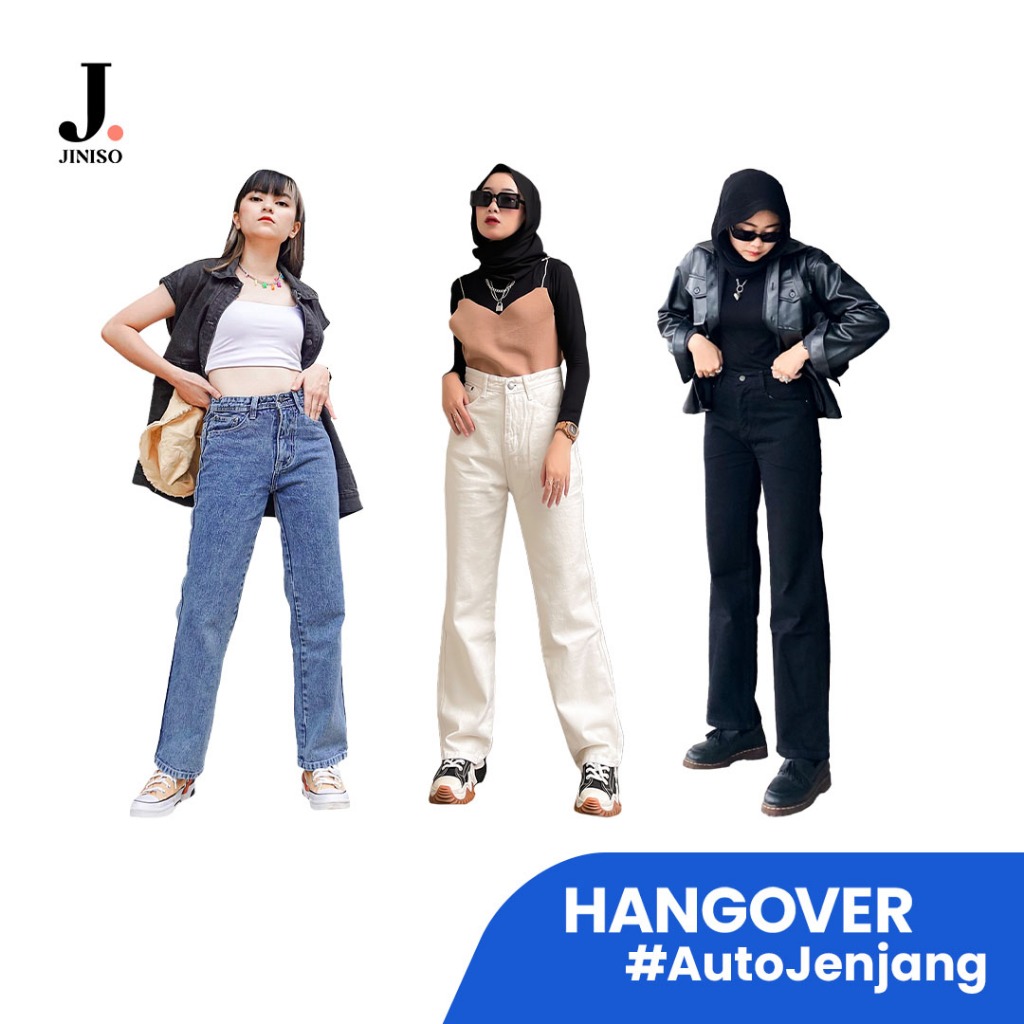 Foto JINISO - Highwaist Loose Hangover Jeans Vol. 1