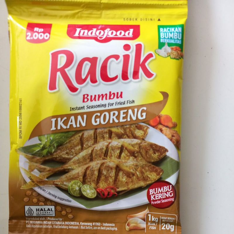 

indofood racik ikan goreng 1 renteng