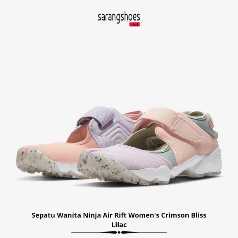 Sepatu Wanita Ninja Air Rift Women's Crimson Bliss Lilac