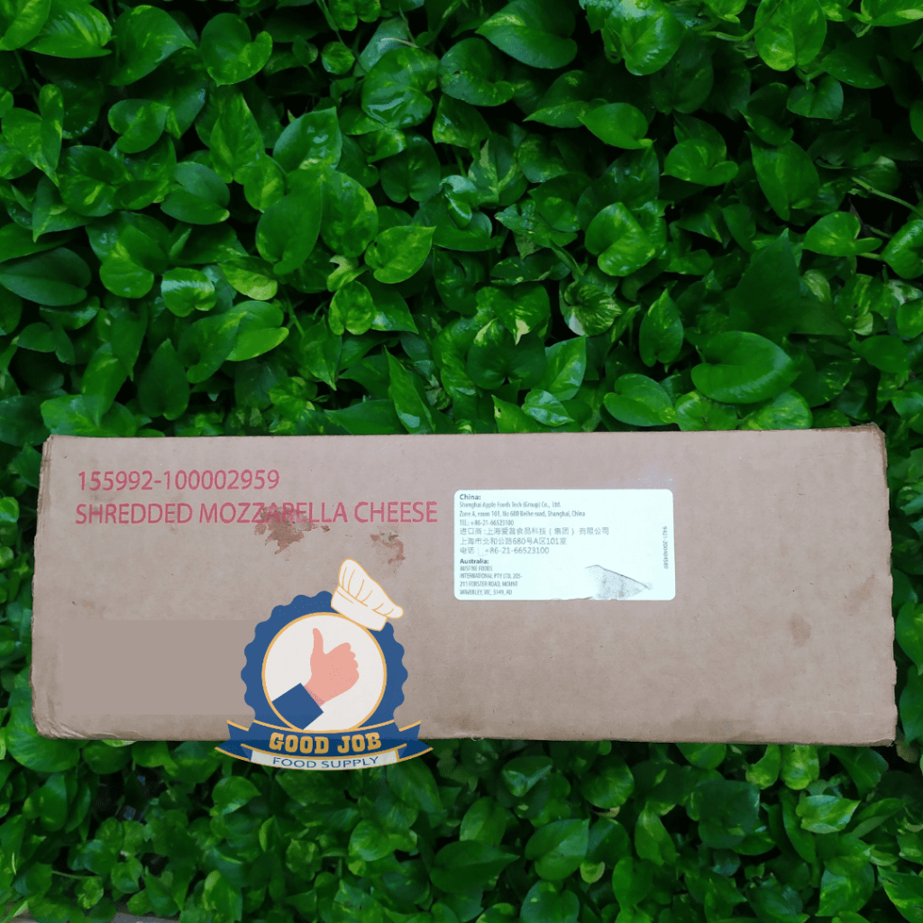 

Mozzarella Cheese 6,8 Kg | Keju Mozarela Parut HALAL America/ Leprino Mozarella Shredded