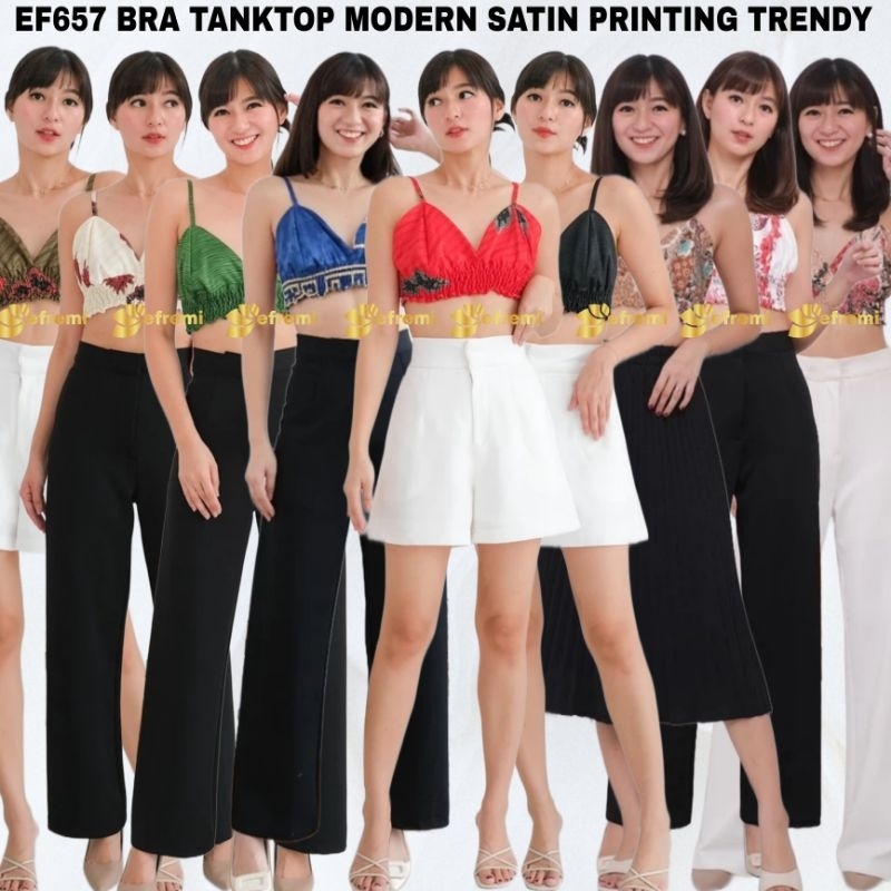 EF657 CROP TOP KEMBEM#KEMBEM WANITA MODERN EFREMI