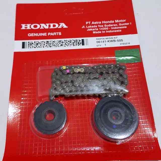 RANTAI KETENG SET / KAMPRAT HONDA BLADE / REVO ABS / REVO ABSOLUTE / RANTAI API ASSY KWB 1 SET RANTA