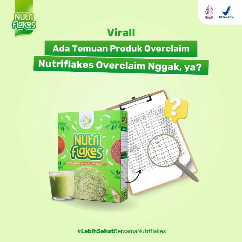 

NUTRIFLAKES ORIGINAL PEKANBARU/MINUMAN UMBI GARUT SOLUSI ATASI ASAM LAMBUNG