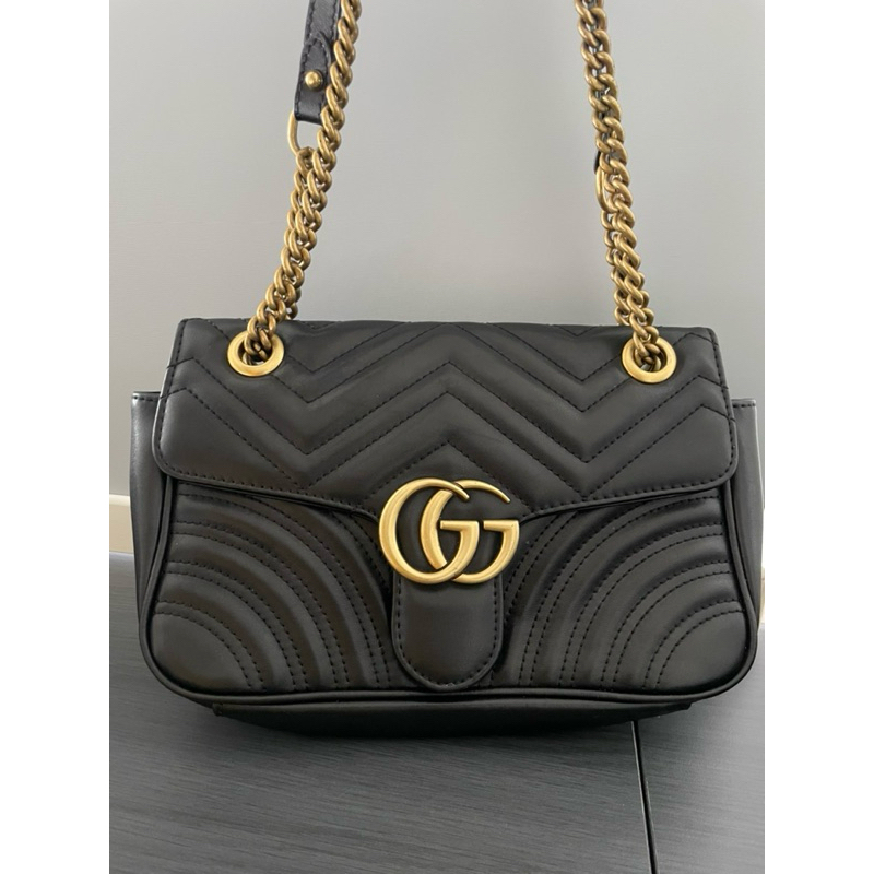 GC Marmont Black Balzip GC Size 25 Kulit Asli - PL with Minus