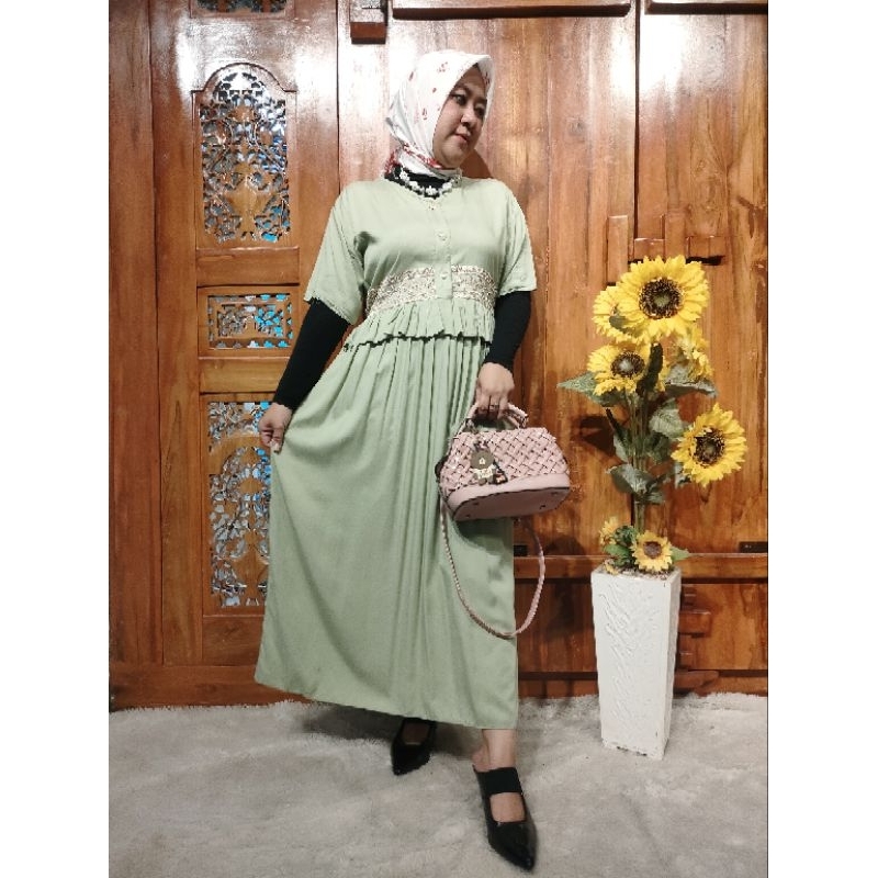 Daster Luna/Dress Renda