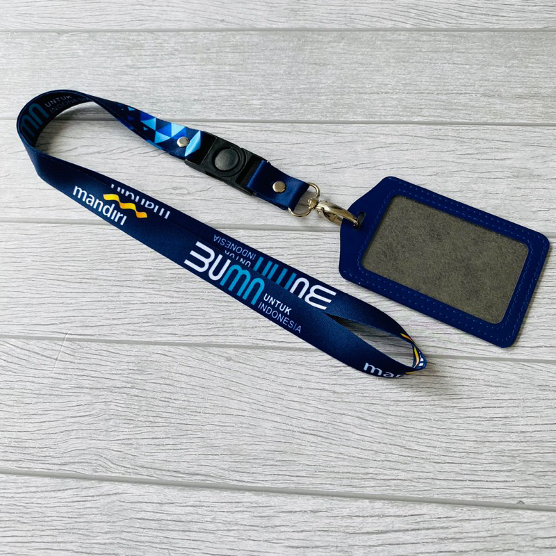 

TALI ID CARD MANDIRI BUMN | FULL PRINTING | BAHAN TISSU