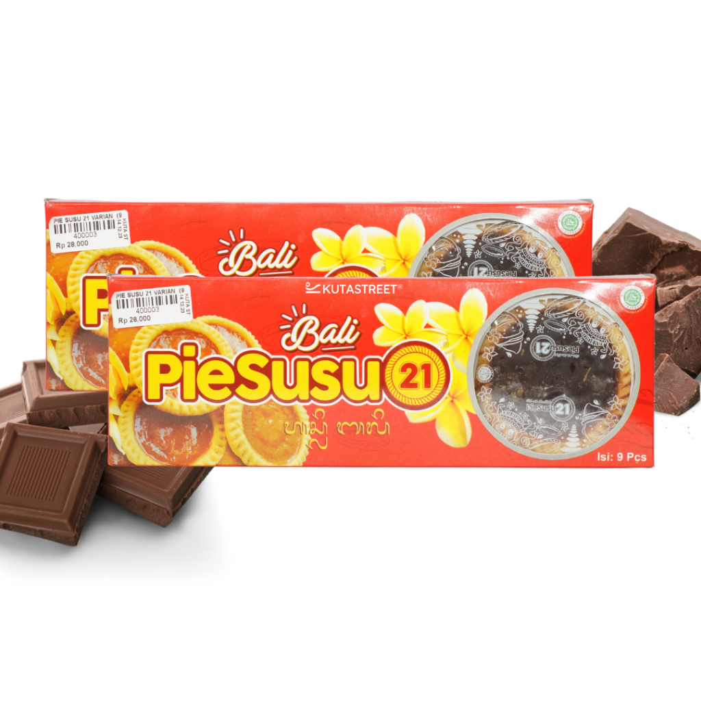 

Pie Susu 21 Pie Susu Cokelat Oleh-Oleh Khas Bali Isi 9pcs