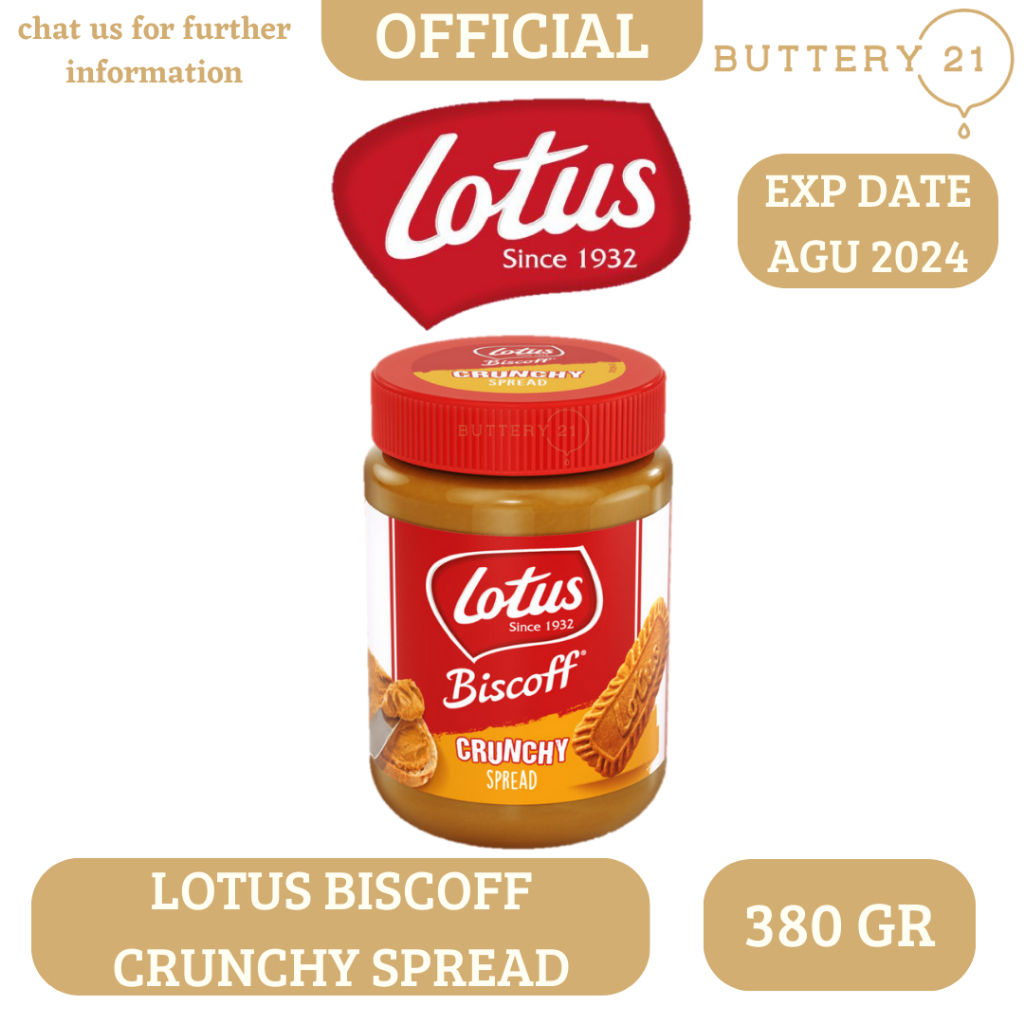 

LOTUS BISCOFF(CRUNCHY SPREAD) 380 GR/SELAI LOTUS CRUNCHY 380 GR