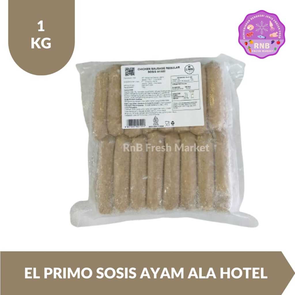 

El Primo Sosis Ayam Ala Hotel Netto 1 Kg