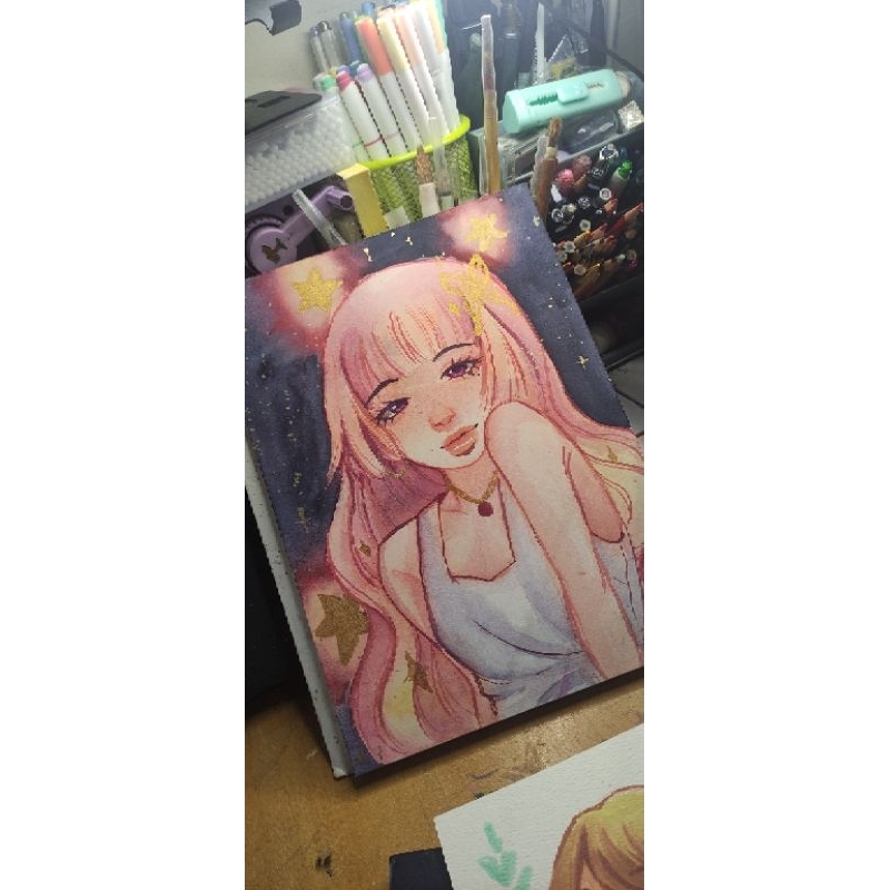 

gambar watercolor custom.( watercolor commission)
