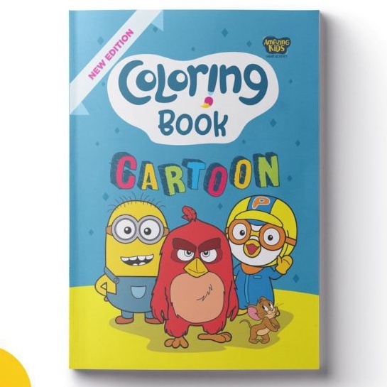 

Amazing Kids Coloring Book Cartoon / Buku Mewarnai Cartoon
