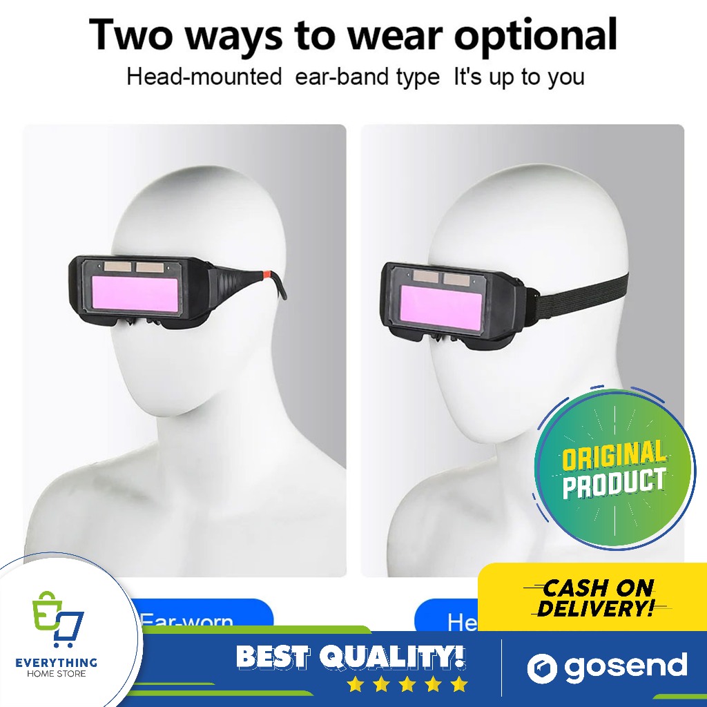 Kacamata Las Otomatis Auto Gelap / Kaca Gelap Secara Otomatis EHS