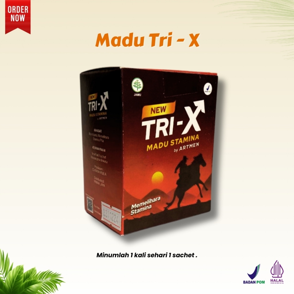 

Madu New TRI X Membantu Meningkatkan Stamina dan Tahan Lama Resmi BPOM