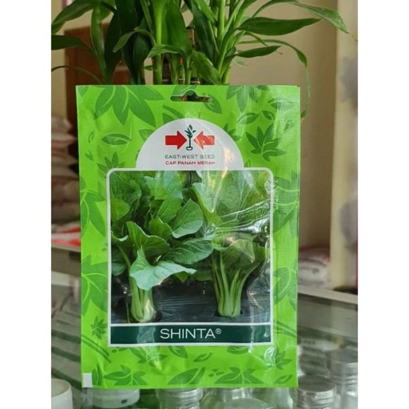 

Benih Shinta F1 Sawi Caisim berat 25 gram isi 2500 butir Cap Panah merah