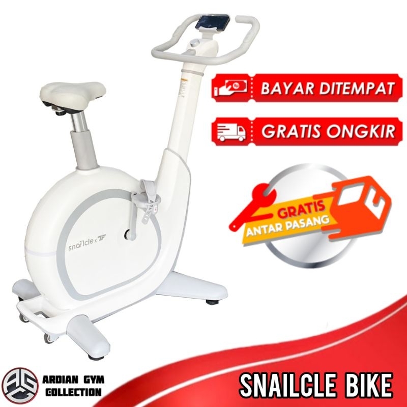 Snailcle Bike Sepeda Statis Elektrik Alat fitness Alat gym sepeda fitness