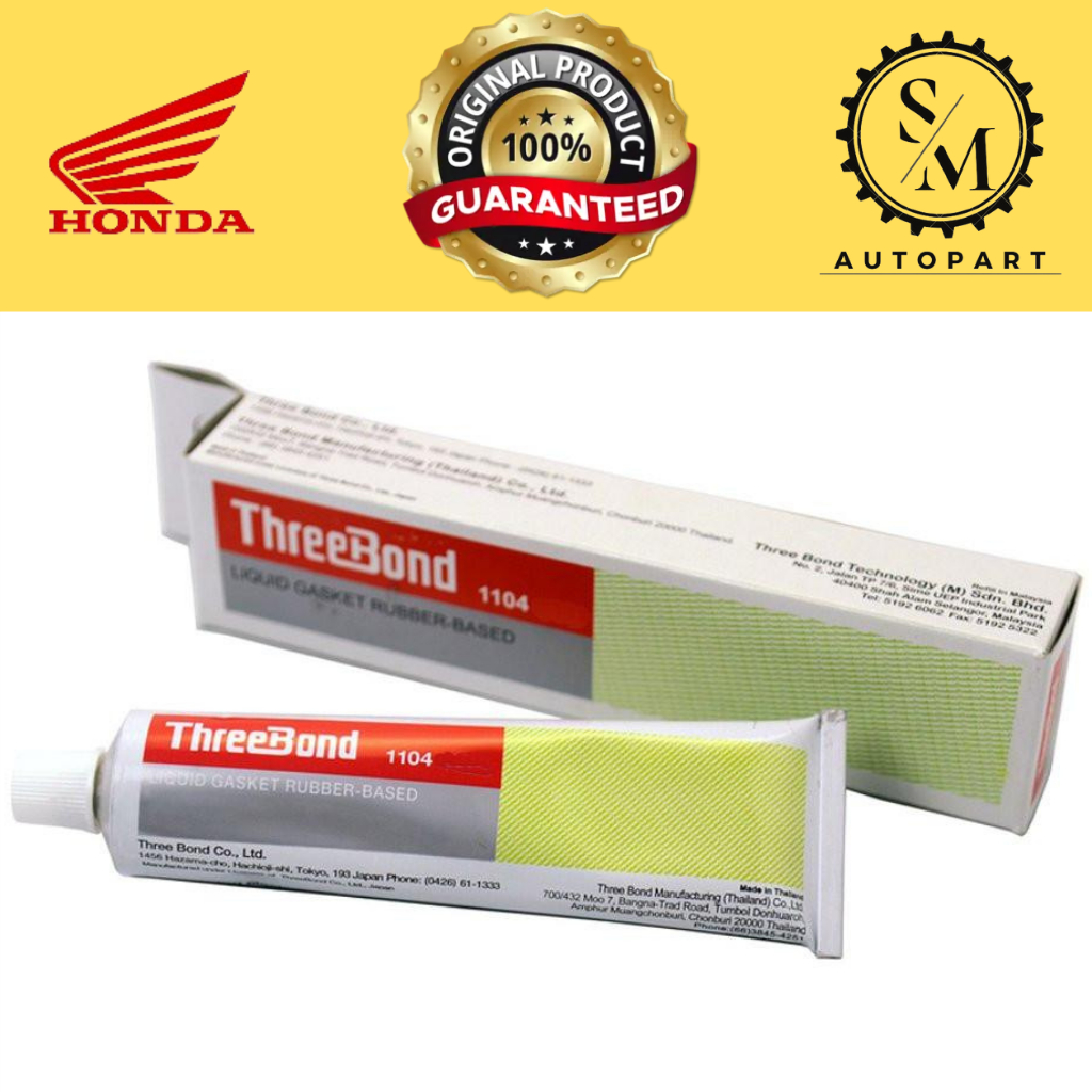 Lim Threebond 1104 Lem Perpak Paking Liquid Gasket 25 Gram