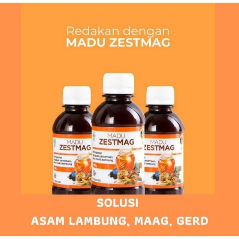 Madu Zestmag 280 gr Zestmag madu lambung Zestmag asam lambung original Zestmag official Zestmag orig