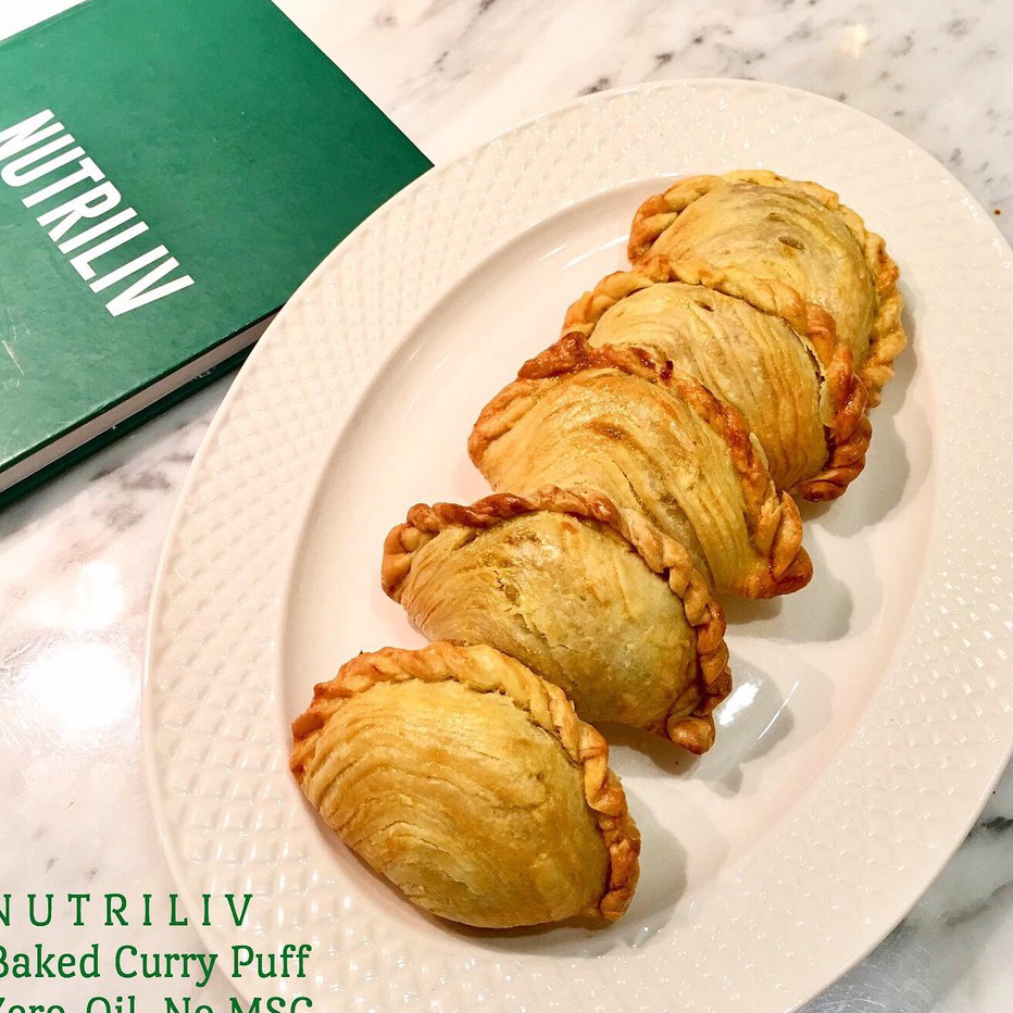 

PROMO SALE Nutriliv Baked Curry Puff Isi 5 Pcs Panggang Tidak Digoreng No MSG